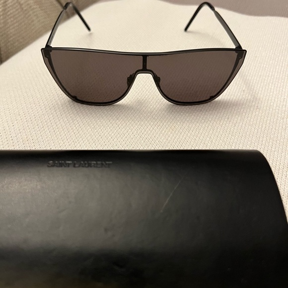 Saint Laurent sunglasses. Purchased from Bloomingdales. - Picture 6 of 7